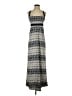 Eddie Bauer Chevron-herringbone Blue Gray Casual Dress Size XS - photo 1