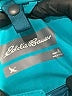 Eddie Bauer 100% Polyester Teal Raincoat Size M - photo 3