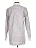 Theory 100% Cotton White Long Sleeve Button-Down Shirt Size S - photo 2