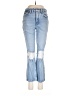 Good American Hearts Blue Jeans Size 6 - photo 1