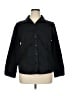 Chico's 100% Cotton Black 3/4 Sleeve Button-Down Shirt Size XL - photo 1