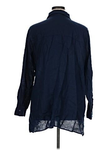 Eileen Fisher Long Sleeve Button-Down Shirt (view 2)