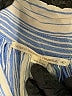 O'Neill 100% Viscose Stripes Blue Short Sleeve Blouse Size S - photo 7