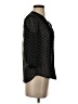 H&M 100% Polyester Polka Dots Black 3/4 Sleeve Blouse Size 2 - photo 4