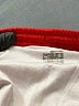 Nike 100% Polyester Color Block Red Athletic Shorts Size S - photo 3