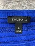 Talbots 100% Cotton Blue Long Sleeve Top Size L - photo 7