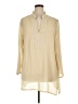 Chico's 100% Polyester Ivory 3/4 Sleeve Blouse Size XL - photo 1
