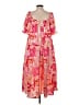 She + Sky 100% Polyester Pink Cocktail Dress Size S - photo 2