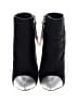 Assorted Brands 100% Leather Silver Ankle Boots Size EU 39 1/2 - photo 2