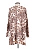 Zenana Animal Print Brown Long Sleeve Blouse Size S - photo 2