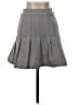 H&M Solid Gray Casual Skirt Size XS - photo 1