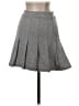 H&M Solid Gray Casual Skirt Size XS - photo 2