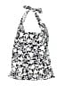Unbranded 100% Polyester White Swimsuit Top Size L - photo 1
