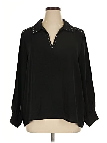 Simply Vera Vera Wang Long Sleeve Blouse (view 1)