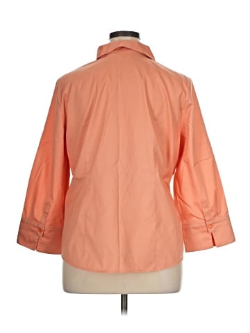Chico's 3/4 Sleeve Button-Down Shirt (view 2)