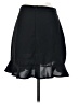 Superdown 100% Polyester Solid Black Casual Skirt Size S - photo 2