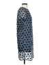 Moon Graphic Blue Casual Dress Size XS - photo 4