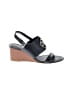 Tory Burch 100% Leather Black Wedges Size 8 - photo 1