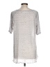 Zara Basic Silver Short Sleeve T-Shirt Size L - photo 2