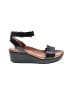 Gentle Souls 100% Leather Black Wedges Size 7 1/2 - photo 1