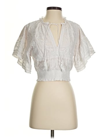 Alice + Olivia Short Sleeve Blouse (view 1)