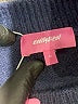 Edikted Graphic Blue Pullover Sweater Size M - photo 7