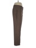 Paige Plaid Brown Dress Pants Size 10 - photo 4