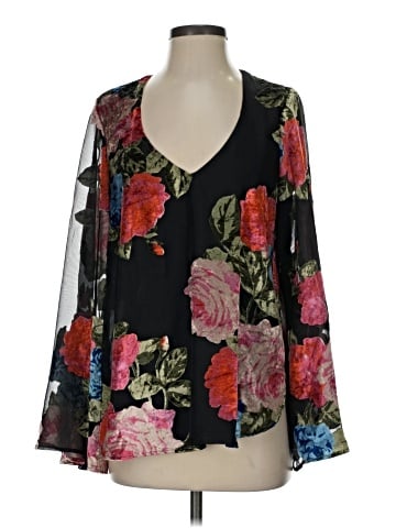 Show Me Your Mumu Long Sleeve Blouse (view 1)