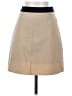 Mango Solid Tan Casual Skirt Size 2 - photo 1