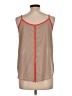 Hayden 100% Polyester Tan Tank Top Size L - photo 2