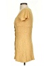 Pull&Bear Tweed Yellow Casual Dress Size S - photo 5