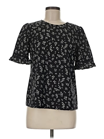 MELLODAY Short Sleeve Blouse (view 1)