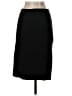 Theory Solid Black Wool Skirt Size 00 - photo 2