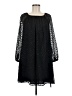 Susana Monaco 100% Polyester Black Casual Dress Size 8 - photo 1