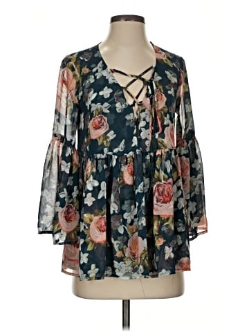 Show Me Your Mumu 3/4 Sleeve Blouse (view 1)