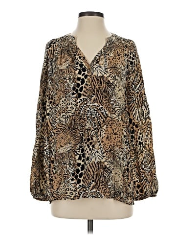 Lilly Pulitzer Long Sleeve Silk Top (view 1)