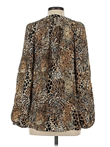 Lilly Pulitzer Long Sleeve Silk Top (view 2)