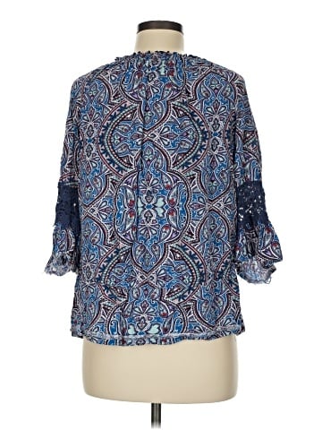 Democracy 3/4 Sleeve Blouse (view 2)
