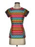Nanette Lepore Red Teal Rash Guard Size S - photo 1
