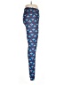 Lularoe Print Blue Leggings One size - photo 4