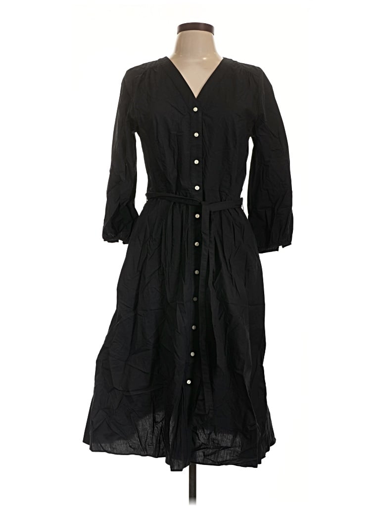 Pre-owned Talbots Casual Dress In Black