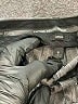 Express Design Studio Chevron-herringbone Gray Dress Pants Size 6 - photo 7