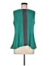 THML Color Block Teal Sleeveless Blouse Size M - photo 1