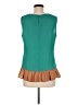 THML Color Block Teal Sleeveless Blouse Size M - photo 2