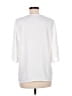 Fashion White 3/4 Sleeve Blouse Size M - photo 2