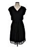 DR2 Solid Black Casual Dress Size L - photo 1