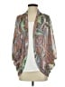 Dina Be Paisley Gray Green Kimono Size S - photo 1