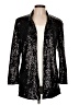 Express 100% Nylon Black Blazer Size L - photo 1