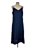 The Drop Solid Blue Casual Dress Size L - photo 1