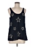 Chaser Stars Blue Sleeveless Top Size M - photo 1